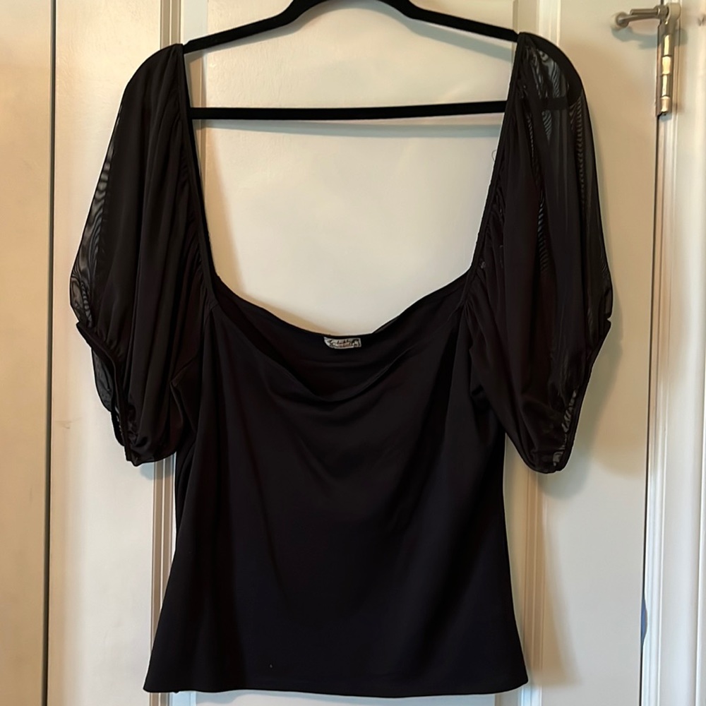 Free People Black Top